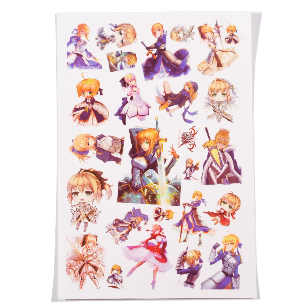 [thanh lý bán lỗ]Sticker Anime Hình xăm - Fate/Stay Night [AAM] [PGN30]