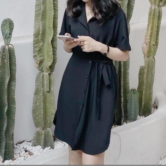 Đầm 90% Fluer Đen- Hebe dress