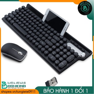 Bộ Bàn Phím Và Chuột Không Dây LANGTU LT500, Không Tiếng Ồn, Phím Nhậy Êm, Sang Trọng