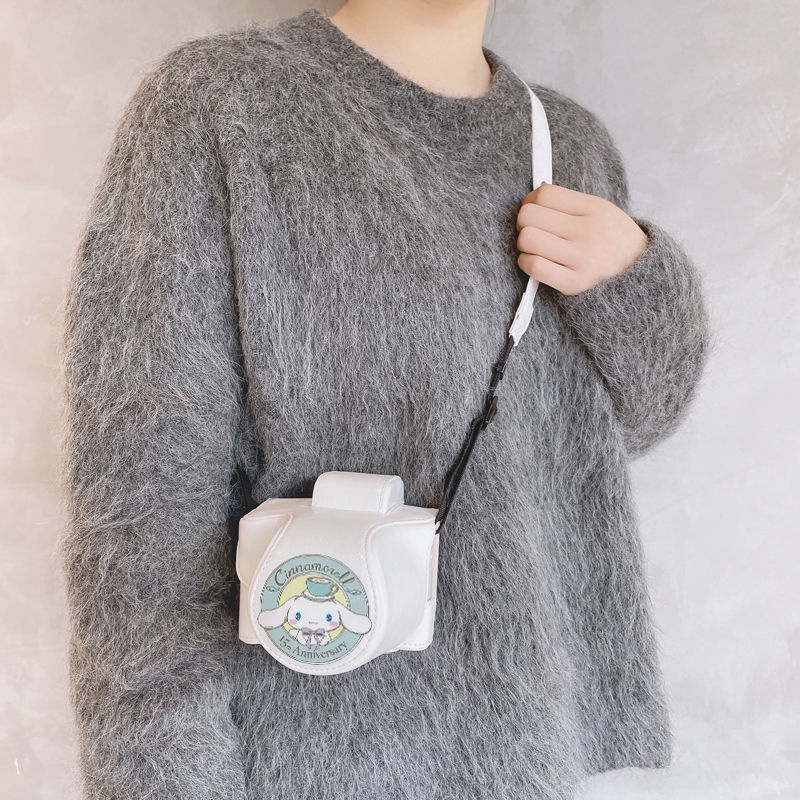 Túi Đựng Máy Ảnh Canon M50 / M6/M200 200D / Sony zv1 A6000 A6300 A7 Phong Cách Retro Phù hợp với Canon M6 II, Canon M100 Canon M100 Sony ZVE10 Sony A600 Sony 6300 Sony 6400