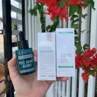 PEEL LỘC ĐỀ TRỊ MỤN DETOXBLANC ( mẫu mới)