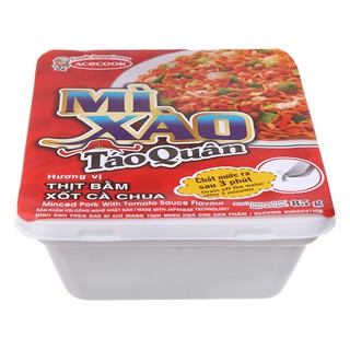 Combo 5 hộp Mì Xào Táo Quân Thịt Bằm Xốt Cà Chua