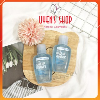 (HÀNG NHẬP KHẨU) Tẩy trang mắt môi Maybelline New York Eye & Lip Make Up Remover 40ml