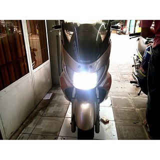 Đèn pha led 6 tim 35w siêu sáng