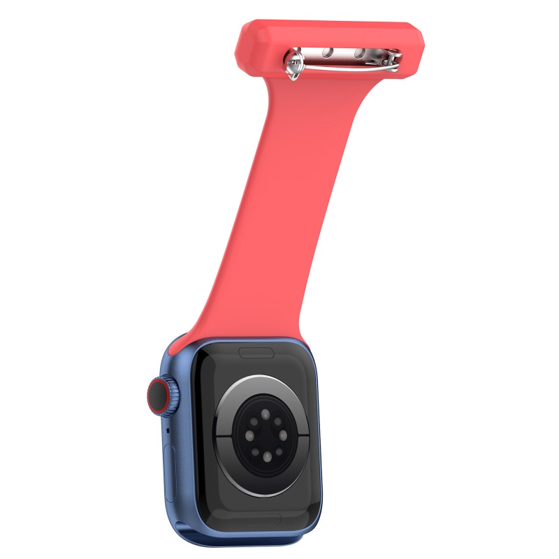 Chốt Cài Bằng Silicone Cho Đồng Hồ Thông Minh iWatch 1 2 3 4 5 6 7 SE 42 44 45mm