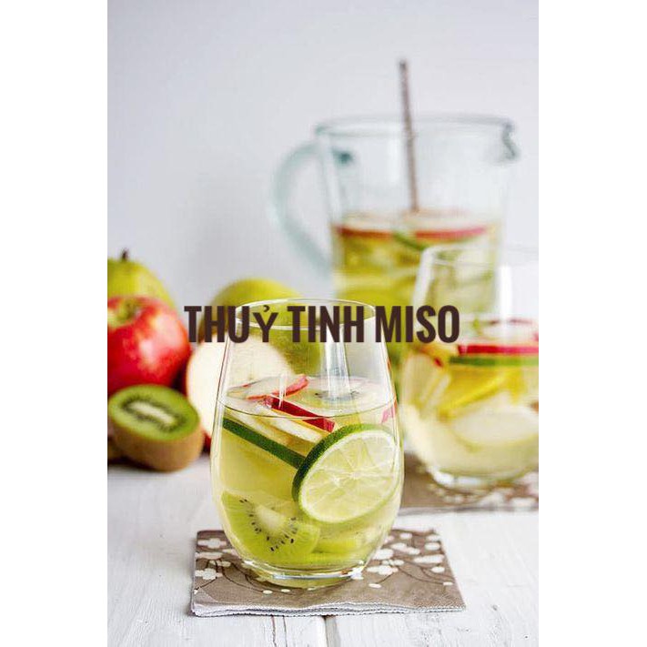 LY THỦY TINH GREEN APPLE HỘP 6C