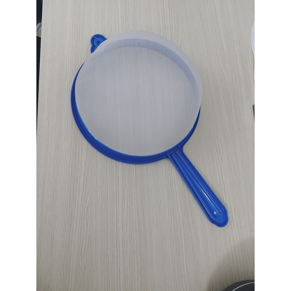 RÂY NHỰA LỌC YẾN 1 LỚP ĐƯỜNG KÍNH 24CM - XANH DƯƠNG