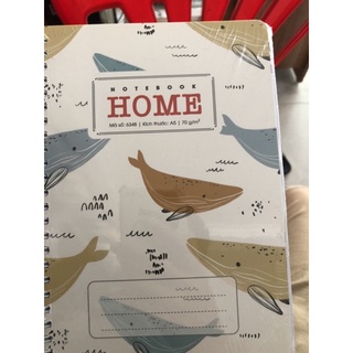 Sổ lò xo kép A5 Home ( 6348)