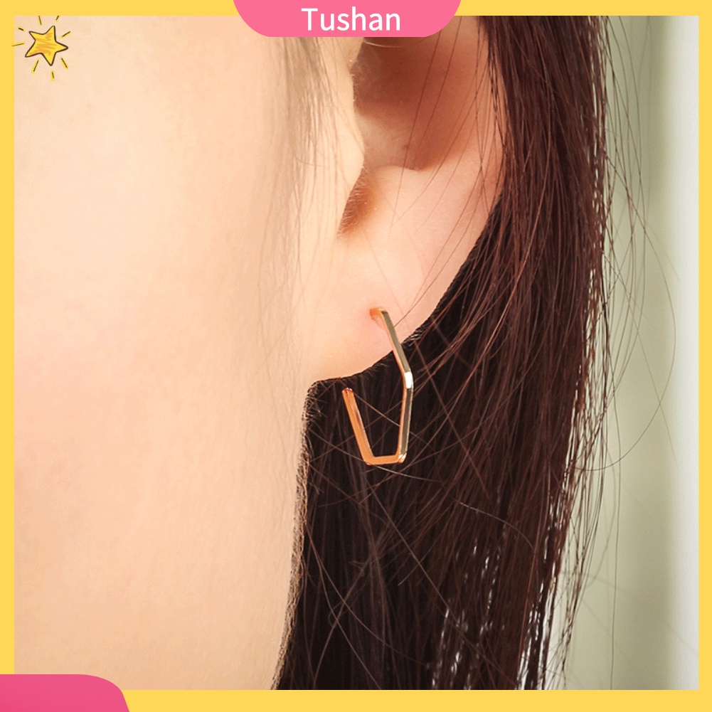 Hoa tai kiểu dáng đơn giản thời trang cho nữ