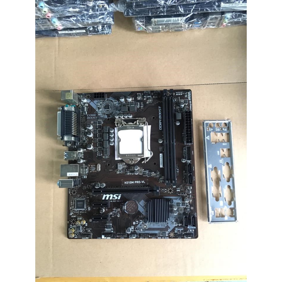 Main msi H310M PRO-VL chính hãng công ty Mai Hoàng phân phối mới 95%