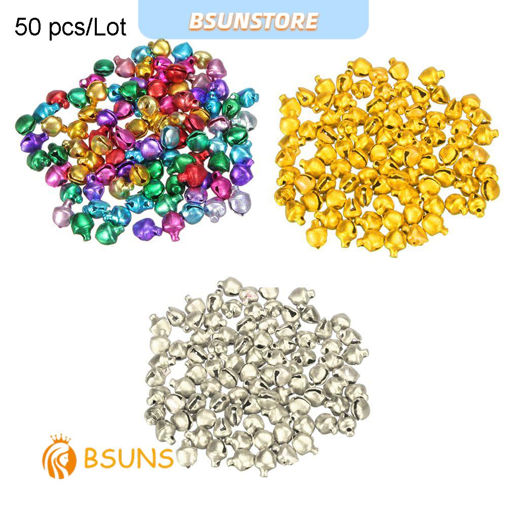 Set 50 Chuông Mini Trang Trí Cây Thông Giáng Sinh