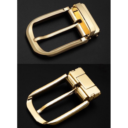 Thắt Lưng Dây Nịt Nam Da Bò khóa kim cao cấp