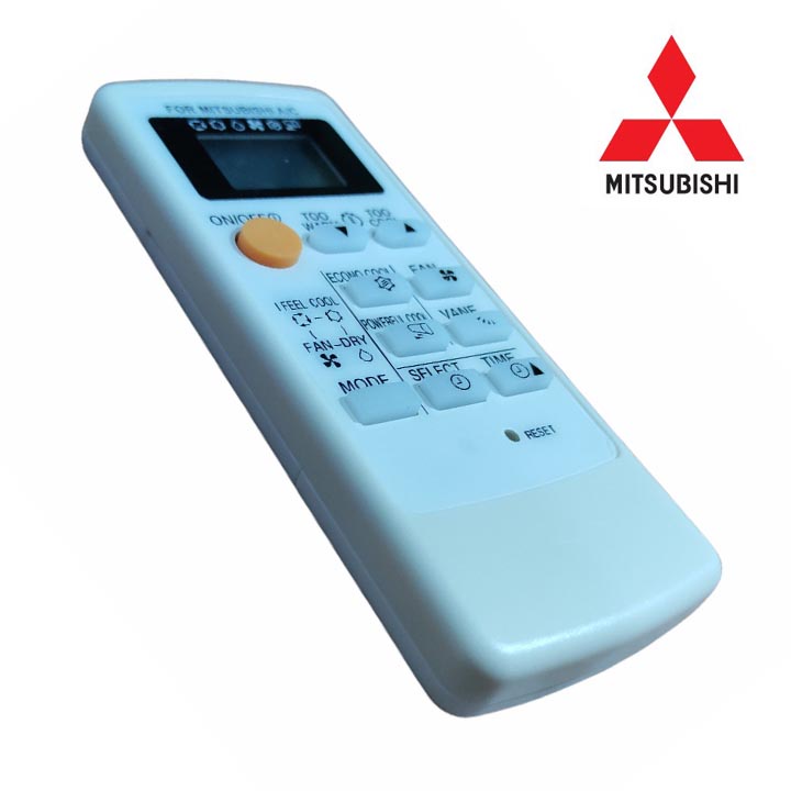 điều khiển điều hoà mitsubitshi remote máy lạnh mitsu viền đen( tặng cặp pin)