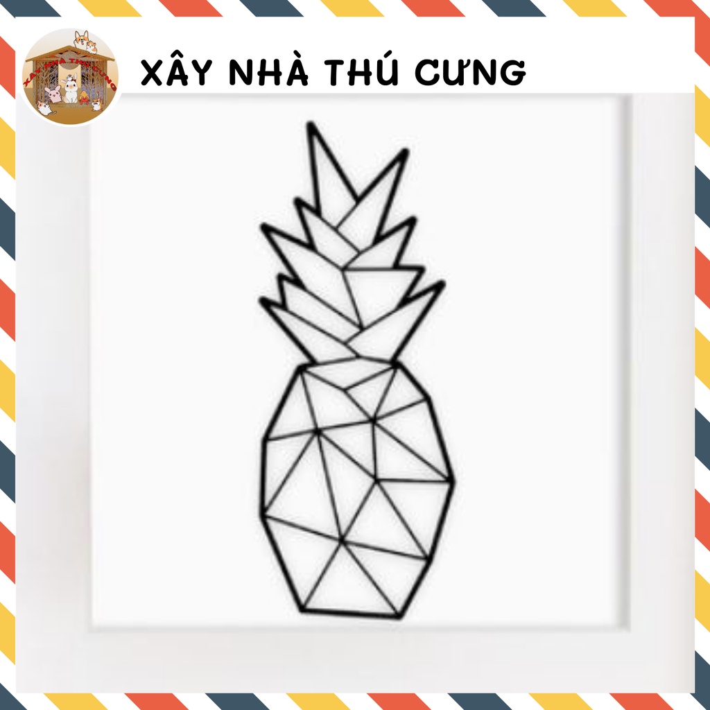 Tranh dán tường dập nổi 3D nhựa cao cấp hình con vật decol - trang trí phòng ngủ, phòng khách, cửa hàng - ms37