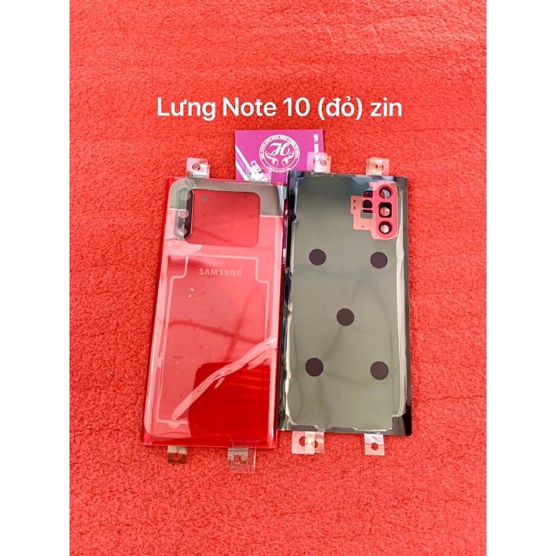 nắp lưng sau samsung Note 10/ vỏ sau samsung note 10 zin