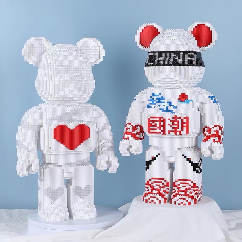 ĐỒ CHƠI LẮP RÁP MÔ HÌNH 3D CỠ LỚN LẮP RÁP CÓ ĐÈN LED VÀ NGĂN KÉO