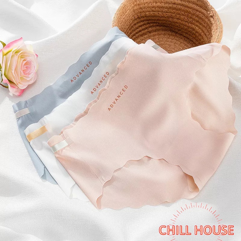 Quần lót nữ, quần su gân tăm viền sóng 6688 - CHILL HOUSE