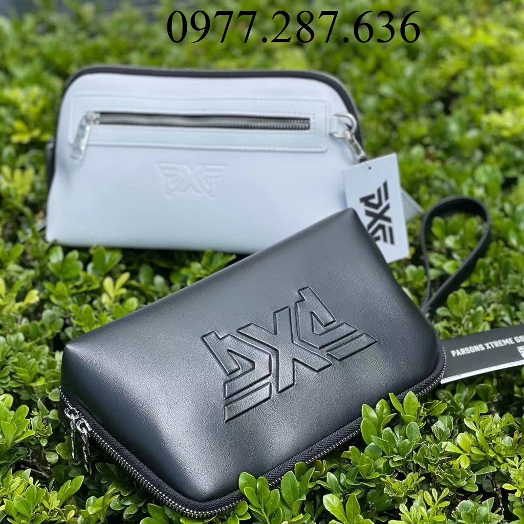 Túi golf cầm tay nam nữ clutch mini 2 ngăn PXG chống nước cao cấp đựng phụ kiện cá nhân tiện lợi CT025