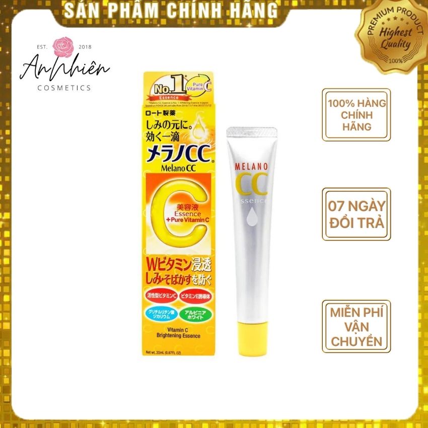 [ AUTHENTIC ] Tinh Chất Melano CC Mờ Thâm, Nám, Tàn Nhang (20ml) - Hiệu quả chỉ sau 2 tuần