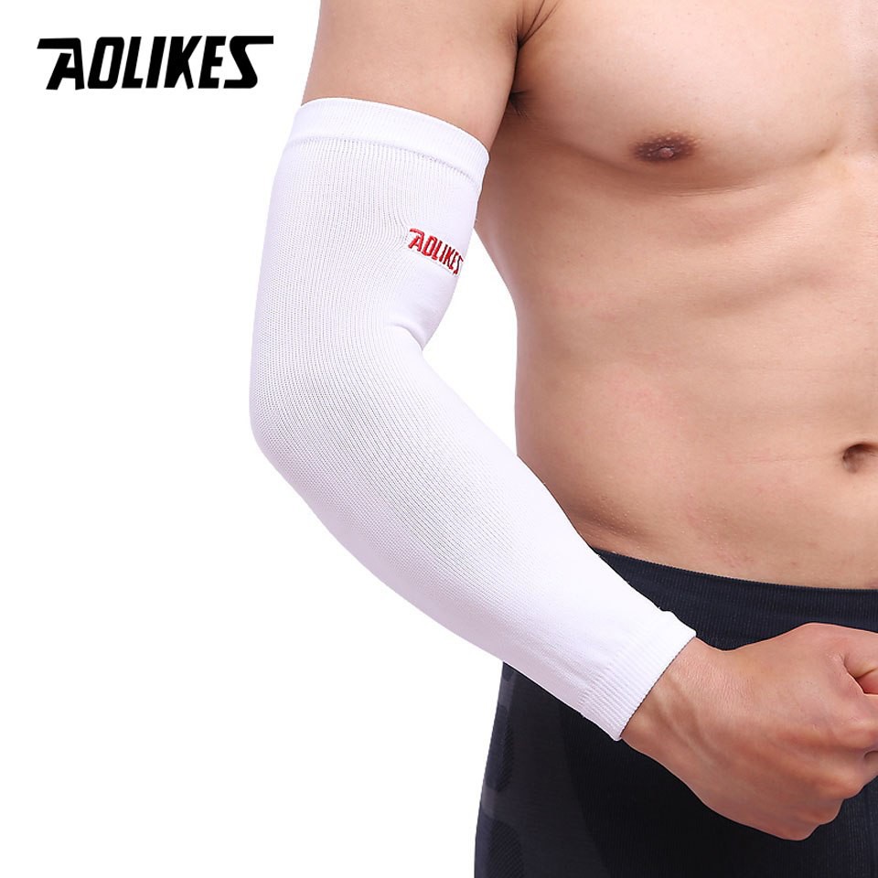 Ống tay bảo vệ khuỷu tay cánh tay AOLIKES A-7146 chống nắng chống tia uv khi chơi thể thao sport arm sleeve