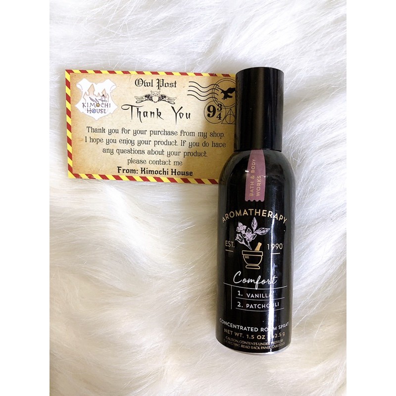 Xịt phòng BBW - room spray bath and body works