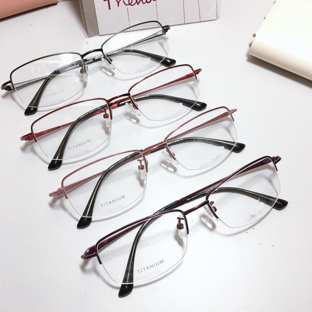 [Mã SKAMCLU7 giảm 10% cho đơn từ 0Đ] Gọng kính xẻ cước 8866 nam nữ bền nhận cắt mắt cận viễn loạn