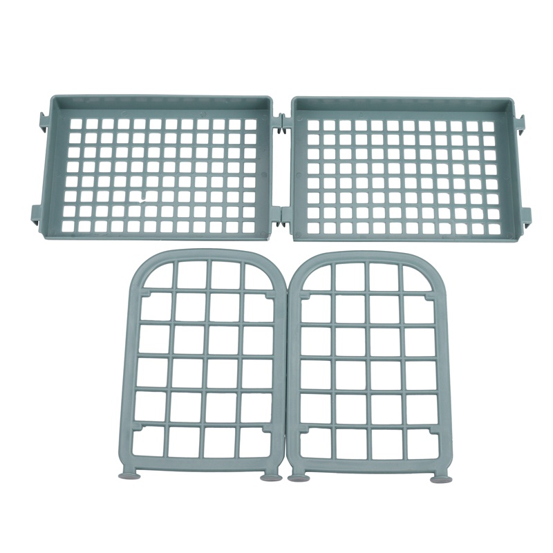 Kệ Nhựa 2 Tầng Đựng Đồ Dùng Nhà Tắm Màu Xanh Dương Phong Cách Bắc Âu