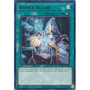 Thẻ Bài Yugioh Runick Allure - TAMA-EN028 - Rare 1st Edition