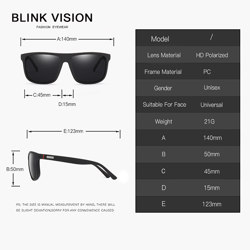 [Mã FA35 giảm 35K đơn 100K] Kính Mát Phân Cực Chống Tia Uv400 Thời Trang Unisex | BigBuy360 - bigbuy360.vn