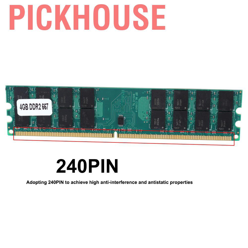 AMD Ram Ddr2 667mhz Dung Lượng 4gb Cho Máy Tính