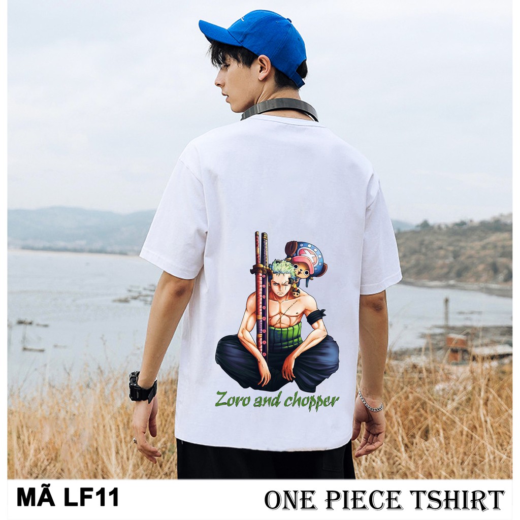 ⚡CHẤTCAO CẤP⚡ Áo Phông ONE PIECE Nam Nữ Tay Lỡ đủ size (40-90kg)  100% Cotton  Siêu Chất [OP5- OP36]