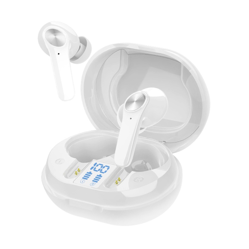 Bộ Tai Nghe Bluetooth Không Dây Chống Nước Ipx 6 Kèm Hộp Sạc Ốp
