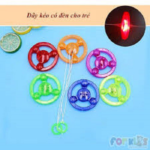 Dây kéo vòng quay phát sáng, Bộ trò chơi dây kéo vòng quay phát sáng (Gồm dây và vòng)