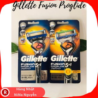 [Xách Tay]Dao cạo râu Gillette Fusion Proglide Flexball Power 5 lưỡi Nhật Bản