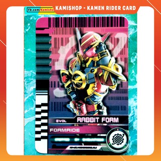 Evolt Rabbit Form - Thẻ Kamen Rider - KamiShop - Kamen Rider Card