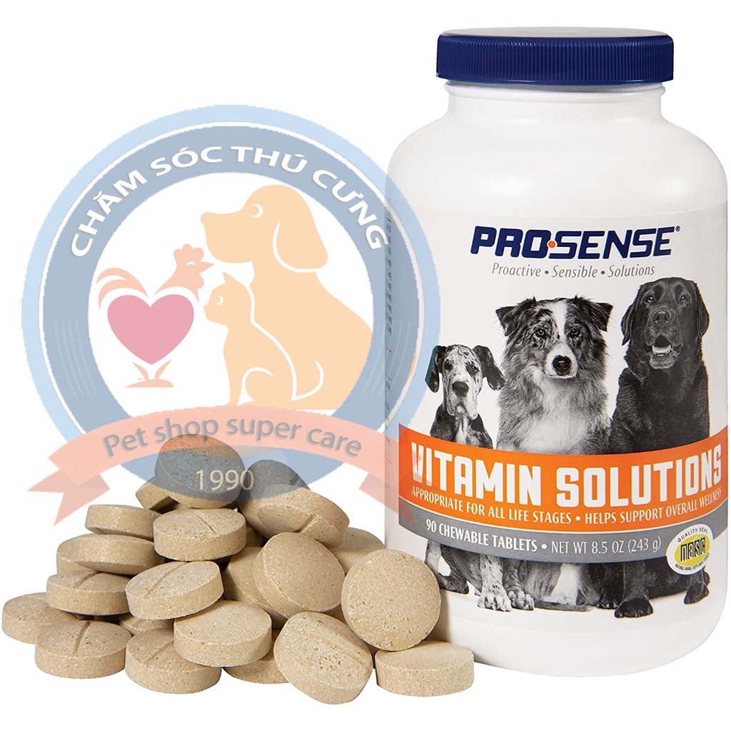 1 Viên Trace Elements Bioline / Prosense  - Vitamin & Khoáng Tổng Hợp Cho Chó