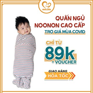 Quấn Chũn Noonon FREESHIP Nhộng Chũn Giúp Bé Sơ Sinh Ngủ Ngon, Mã QC01