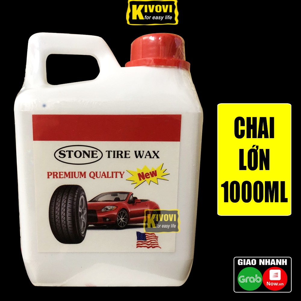 Bình Dầu Bóng Vỏ Xe Đa Năng S9 Tire Wax 1000ML Làm Sạch Bề Mặt Bằng Da , Nhựa , Simili , Cao Su , Sơn - Kivovi