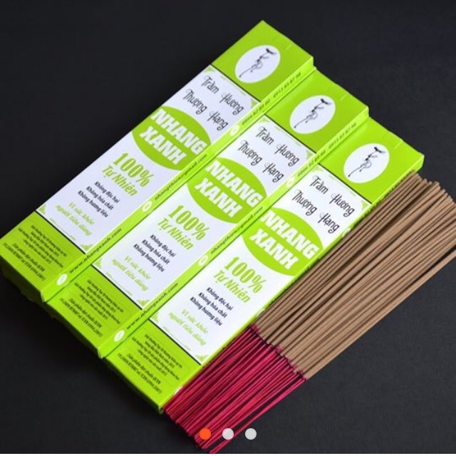 COMBO 12 Nhang xanh 3 tấc, 4 tấc
