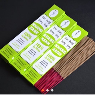 Combo 12 nhang xanh 3 tấc, 4 tấc