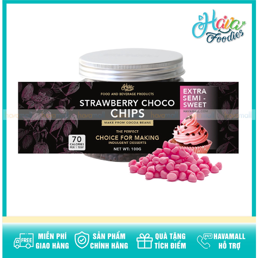 Socola Chip Đủ Màu Hủ 100gr