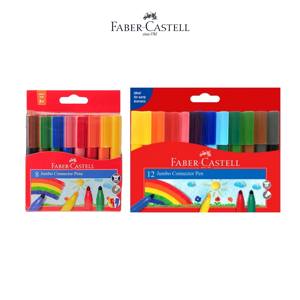 Bút Lông Màu Connectorpen Jumbo Faber-Castell