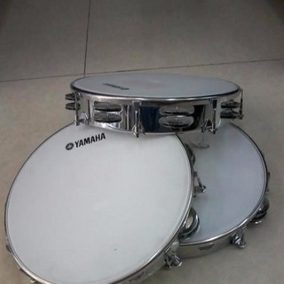Trống Tambourine yamaha Trống lắc tay, lục lạc gõ bo y nốc