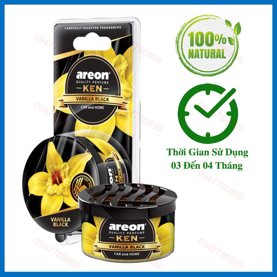 Sáp thơm AREON - nước Hoa ô tô AREON khử mùi xe hơi cao cấp chính hãng nhập khẩu Bulgaria