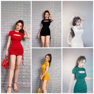 Đầm body khoét ngực