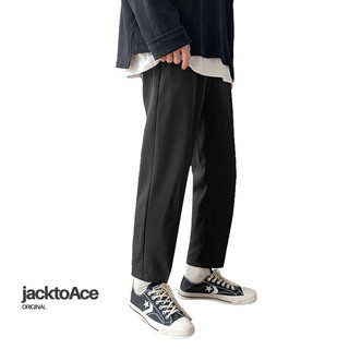 Quần Streetwear Straight Pants Nam Ống Rộng Kiểu Hàn Mùa Thu Đông
