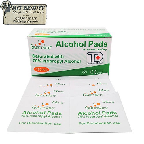 Gạc tẩm cồn tiệt trùng Alcohol Pads