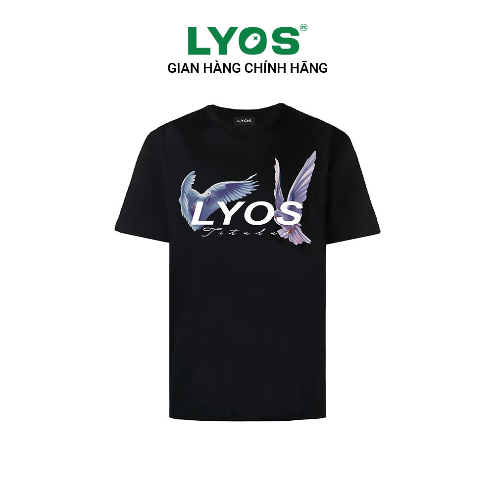 Áo Thun LYOS Sig Pigeon T-Shirt Đen