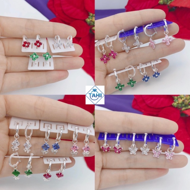 Bông tai bạc ta cho bé đồng giá