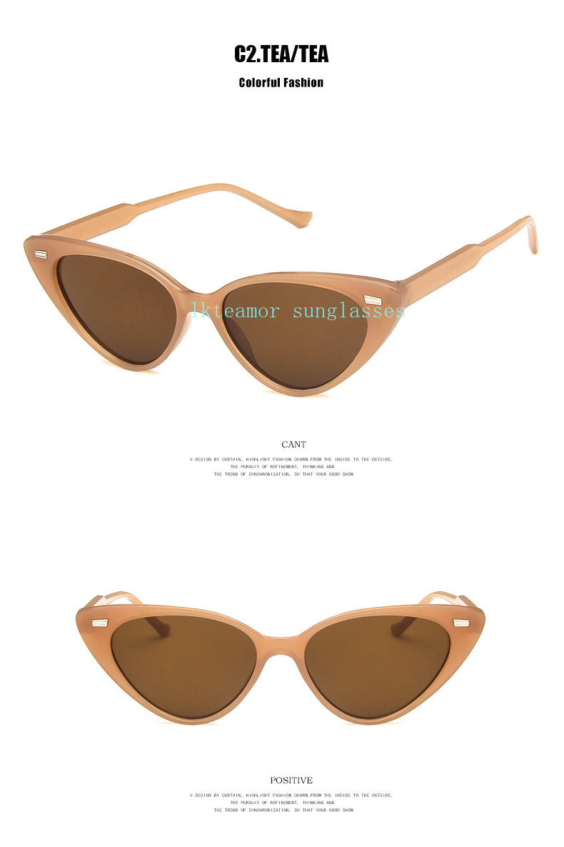 Kính mát gọng mắt mèo tam giác sành điệu | BigBuy360 - bigbuy360.vn